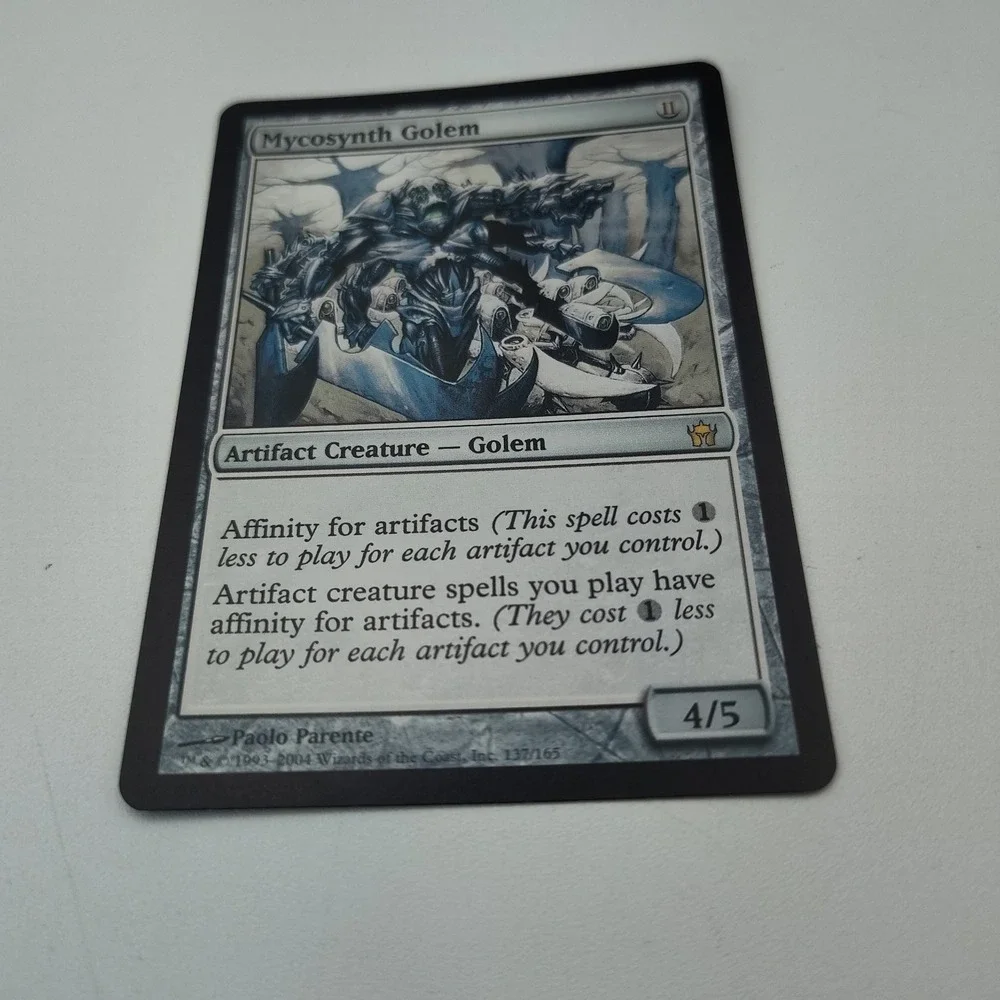 MTG Mycosynth Golem #137‎ Fifth Dawn 2004 MAGIC THE GATHERING📸SEE📸